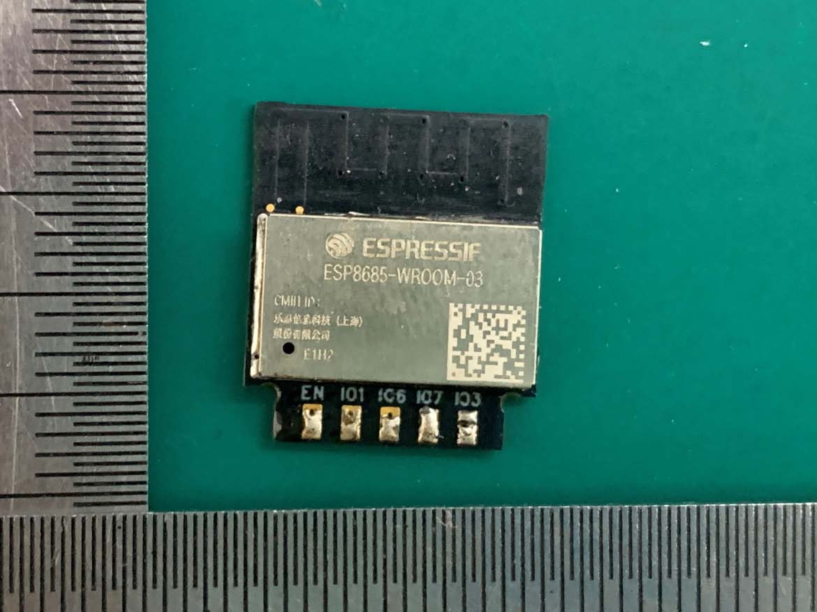Espressif ESP8685-WROOM-03 external FCC photo from External Photos p. 1