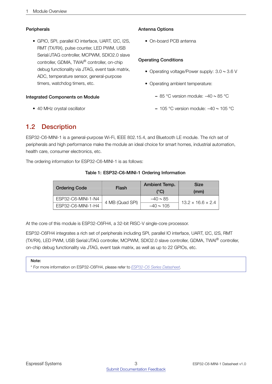 Module Overview visual from the manual from the FCC user manual