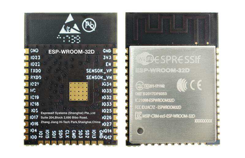 Espressif ESP-WROOM-32D external FCC photo from External Photos p. 1