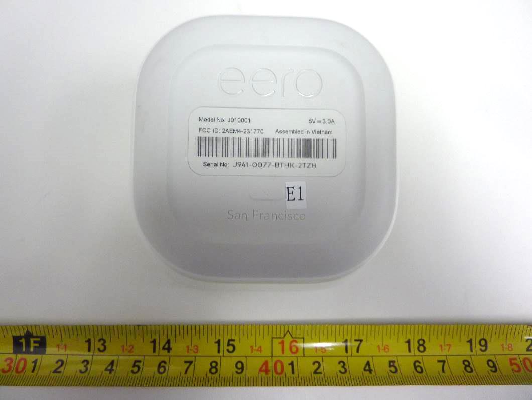 eero 231770 external FCC photo from External Photos p. 2