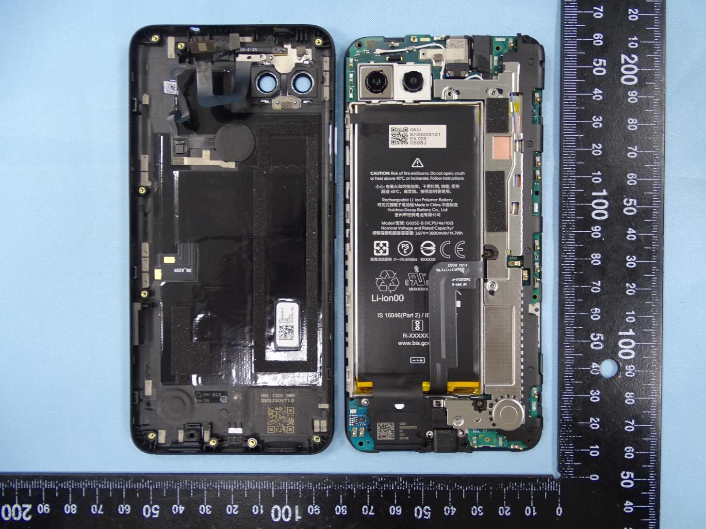 Google G025E internal FCC photo from Internal Photos p. 1