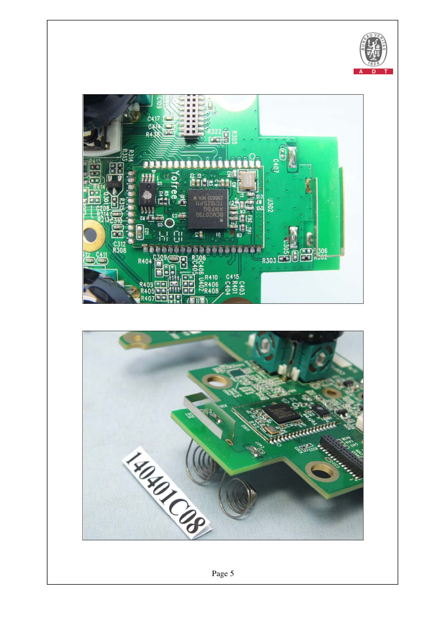 Google G1 internal FCC photo from Internal Photos p. 4