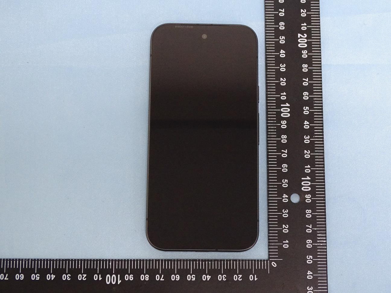 Google Pixel 9a external FCC photo from External Photos p. 1