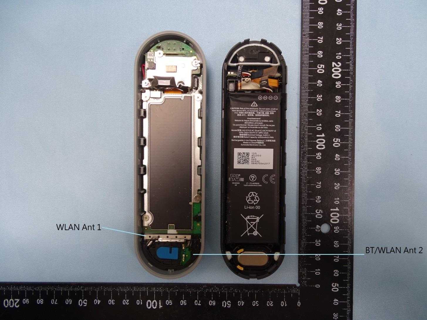 Google GWX3T internal FCC photo from Internal Photos p. 1