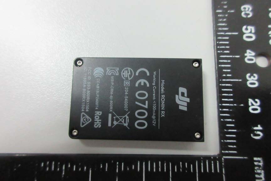 DJI 800RX1512 external FCC photo from External Photos p. 1