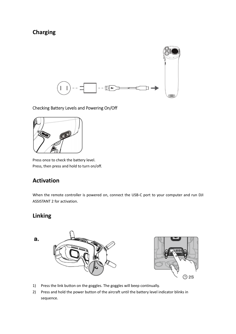Charging visual from the manual from the FCC user manual