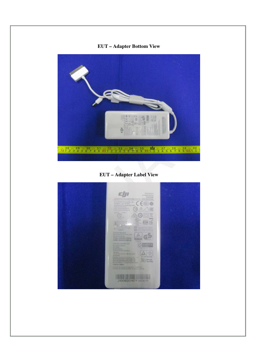 DJI Phantom 4 Pro external FCC photo from External Photos (3155823) p. 2