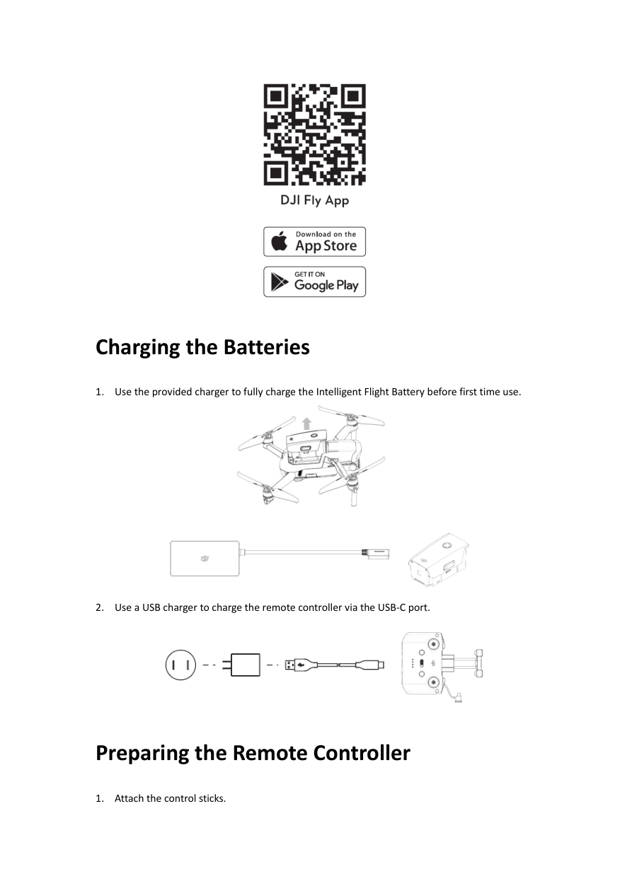 Charging the Batteries visual from the manual from the FCC user manual