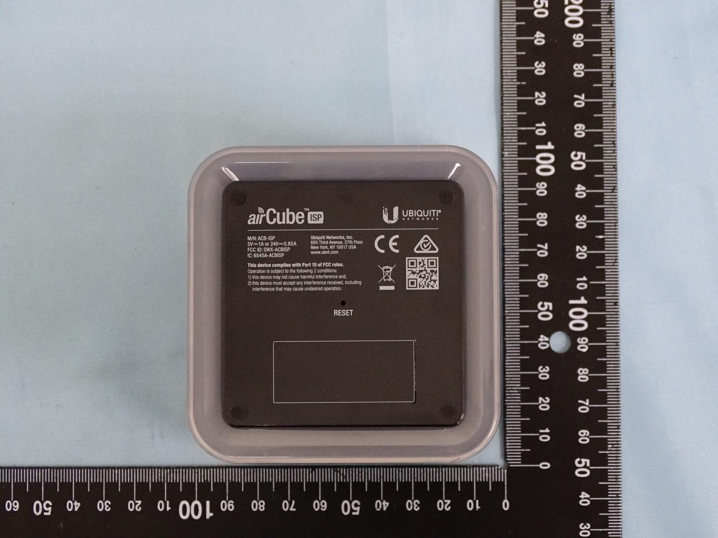 Ubiquiti airCube ISP external FCC photo from External Photos p. 2