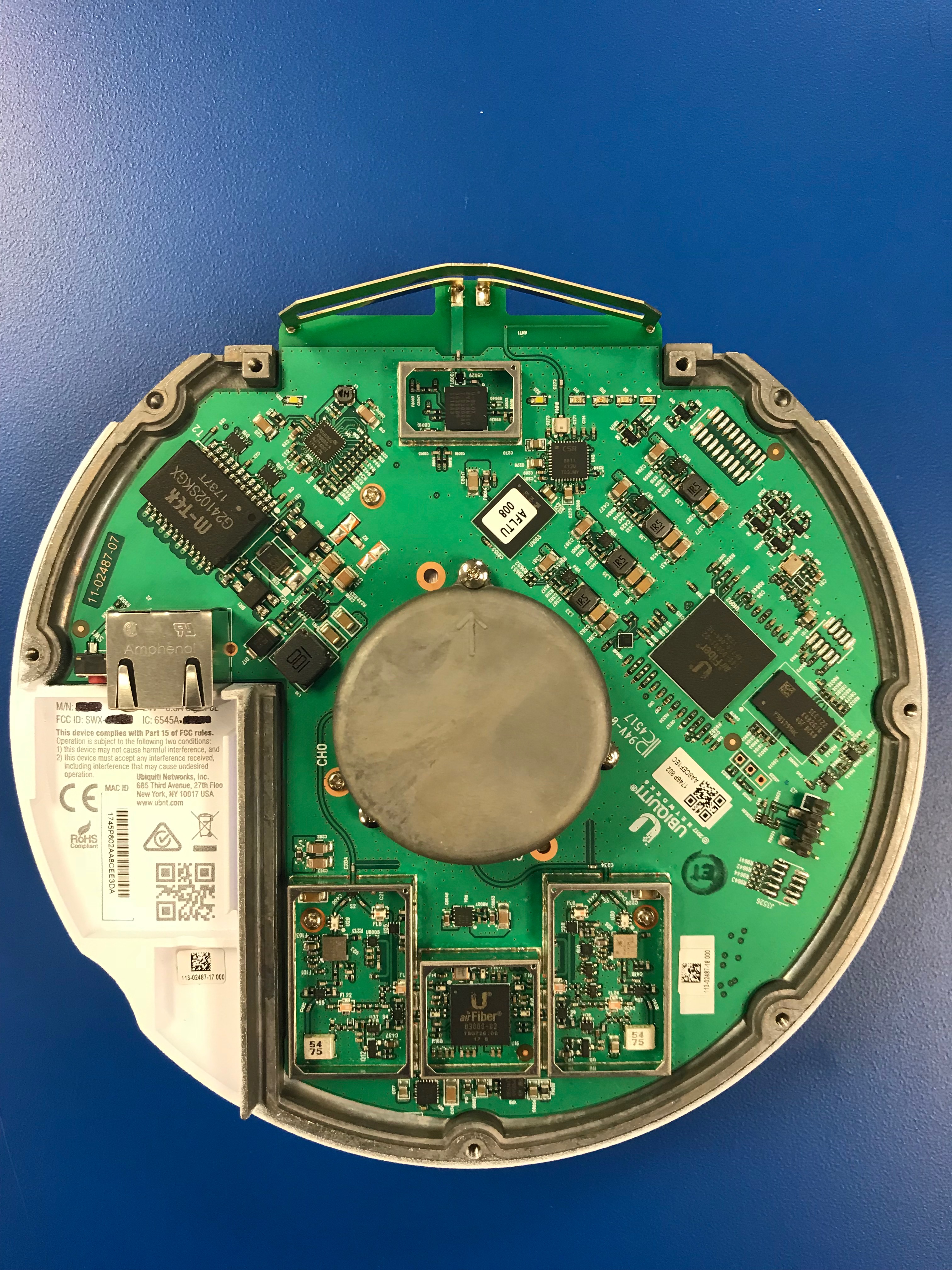 Ubiquiti AF5LTU internal FCC photo from Internal Photos p. 1