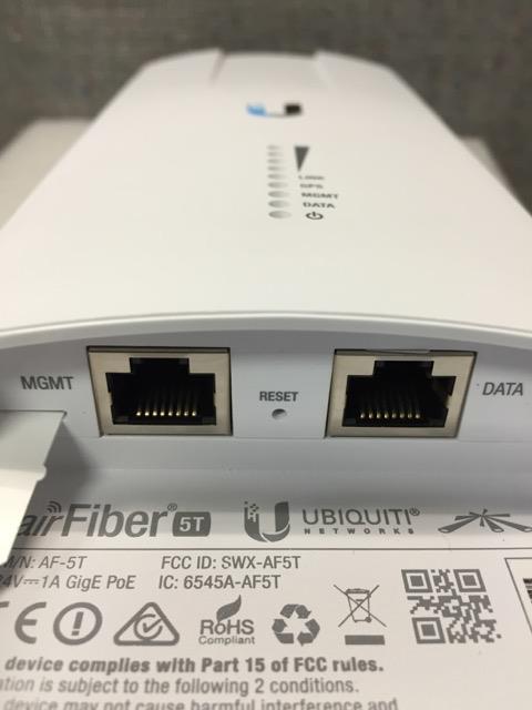 Ubiquiti airFiber AF-5X external FCC photo from External Photos p. 4