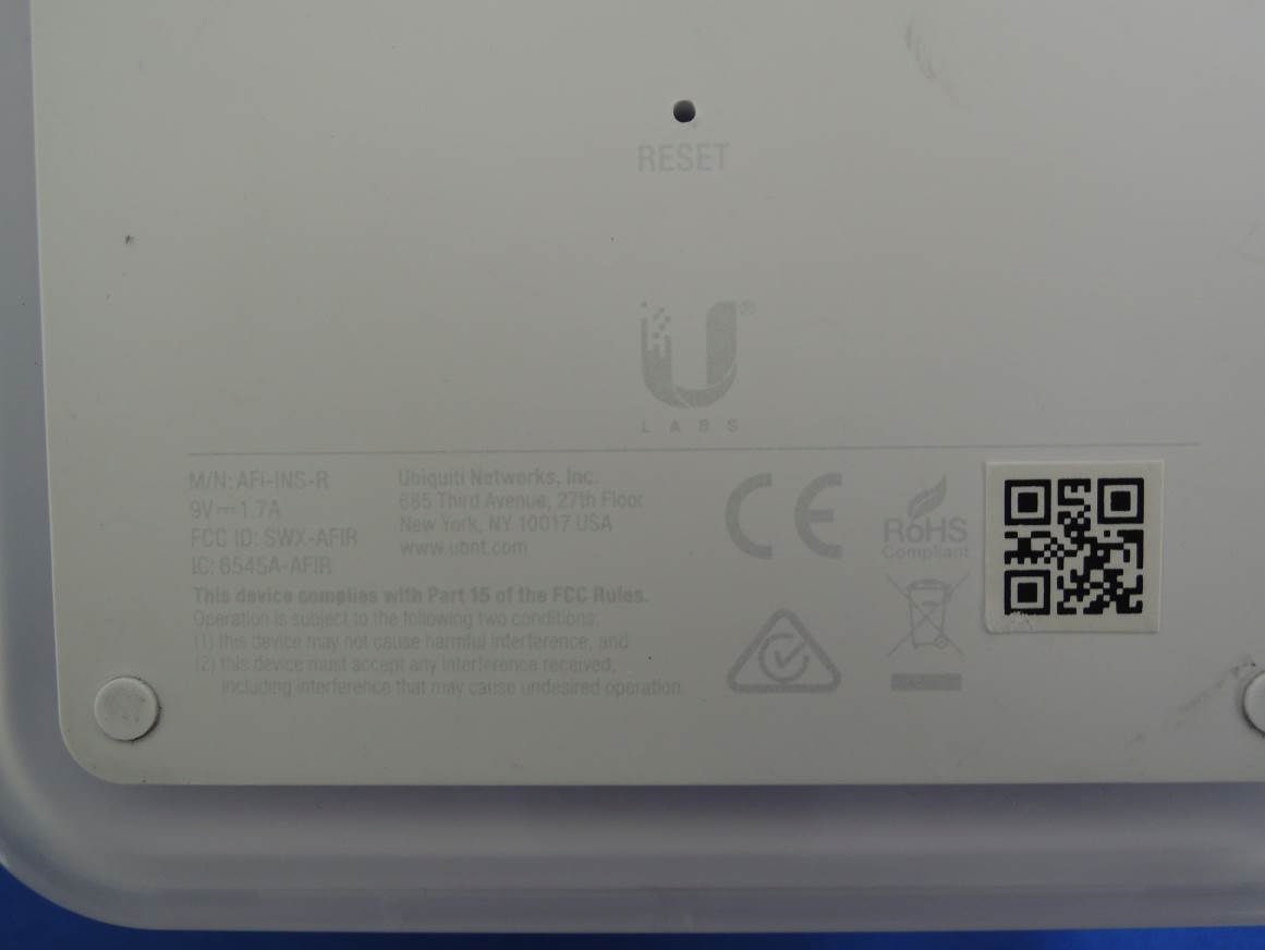 Ubiquiti AFIR external FCC photo from External Photos p. 2
