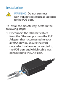 Installation visual from the manual from the FCC user manual