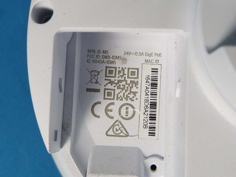 Ubiquiti ISM5 external FCC photo from External Photos p. 4