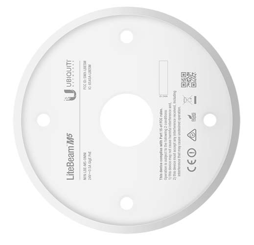 Ubiquiti LBE5M external FCC photo from External Photos p. 6