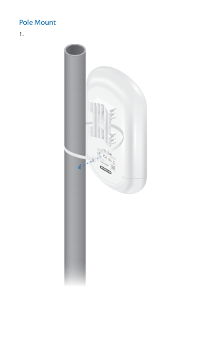 Pole Mount visual from the manual from the FCC user manual