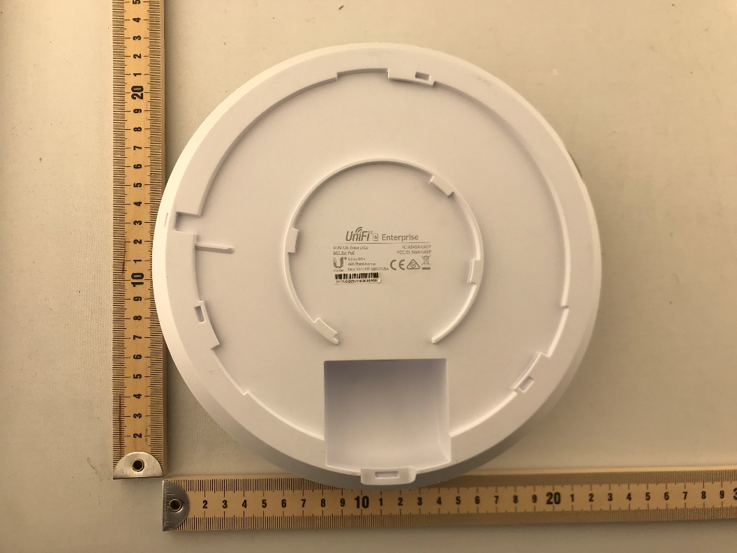 Ubiquiti U6EP external FCC photo from External Photos p. 1