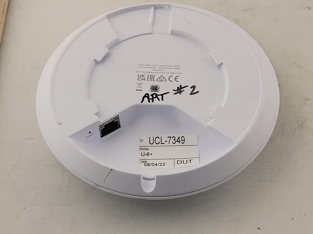 Ubiquiti U6P external FCC photo from External Photos p. 2