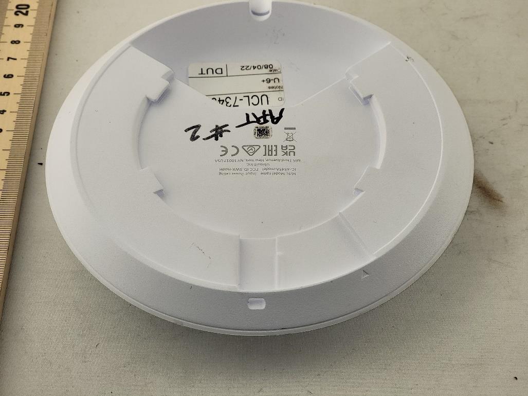 Ubiquiti U6P external FCC photo from External Photos p. 2