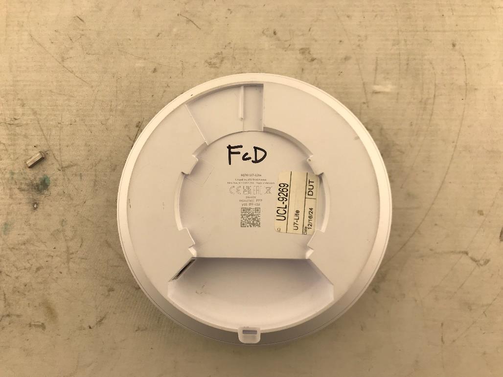 Ubiquiti U7LITE external FCC photo from External Photos p. 3
